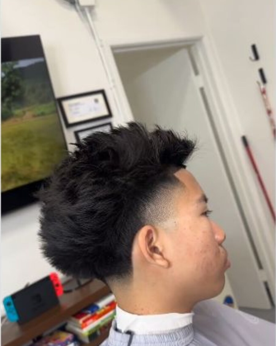 Haircut by John at Tadhana Barber Studio
